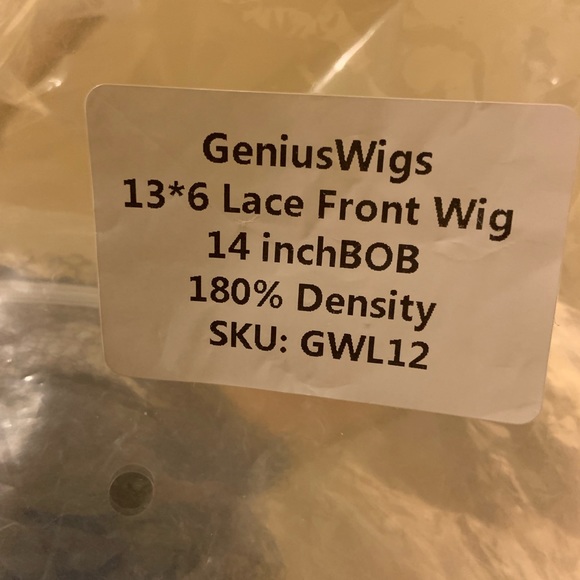 PREVIOUSLY WORN Genius Wigs Lace Front Wig Versatility Wet & Wavy 2in1 Wig - Picture 7 of 7